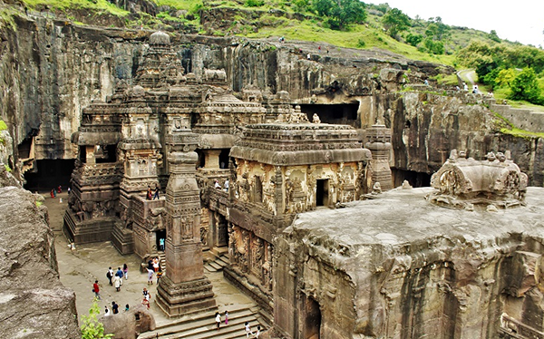 Combination of Temples with Ajanta and Ellora